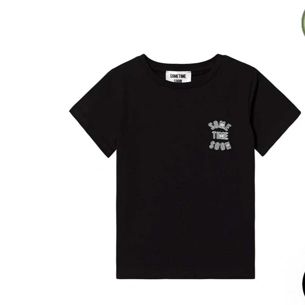Black Kids Short Sleeve Tee by Sometime Soon.